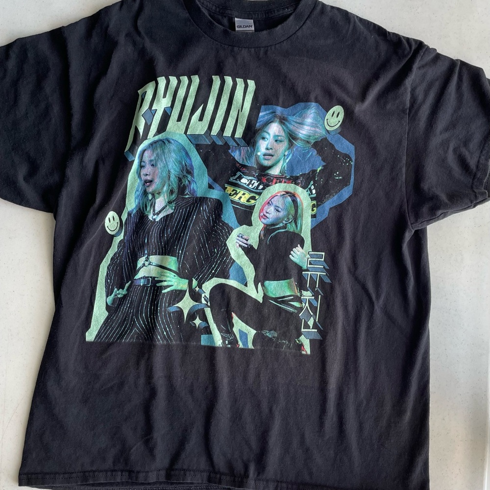 Limited Ryujin KPop Tee Size XL Shirt Itzy